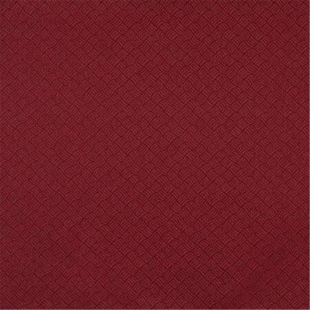 FINE-LINE 54 in. Wide Burgundy Red- Geometric Heavy Duty Crypton Commercial Grade Upholstery Fabric FI2935147